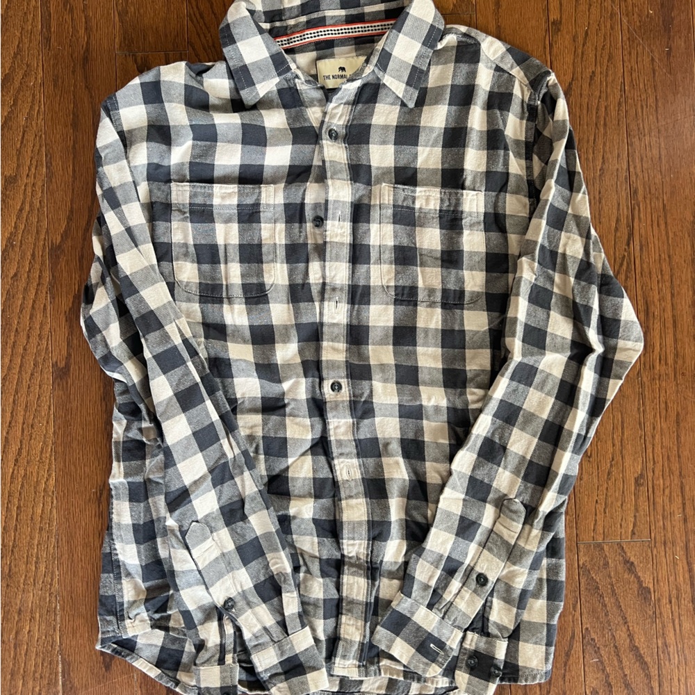 Men’s The Normal Brand Plaid Flannel Medium M